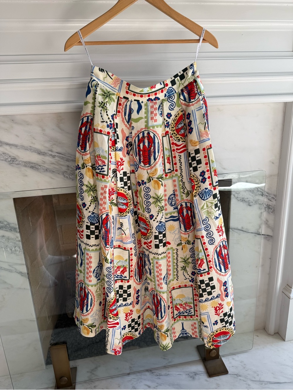HUNTER BELL Eva Linen Skirt - Picture 6 of 7